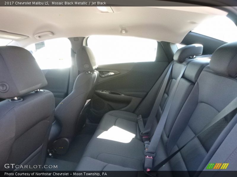 Mosaic Black Metallic / Jet Black 2017 Chevrolet Malibu LS
