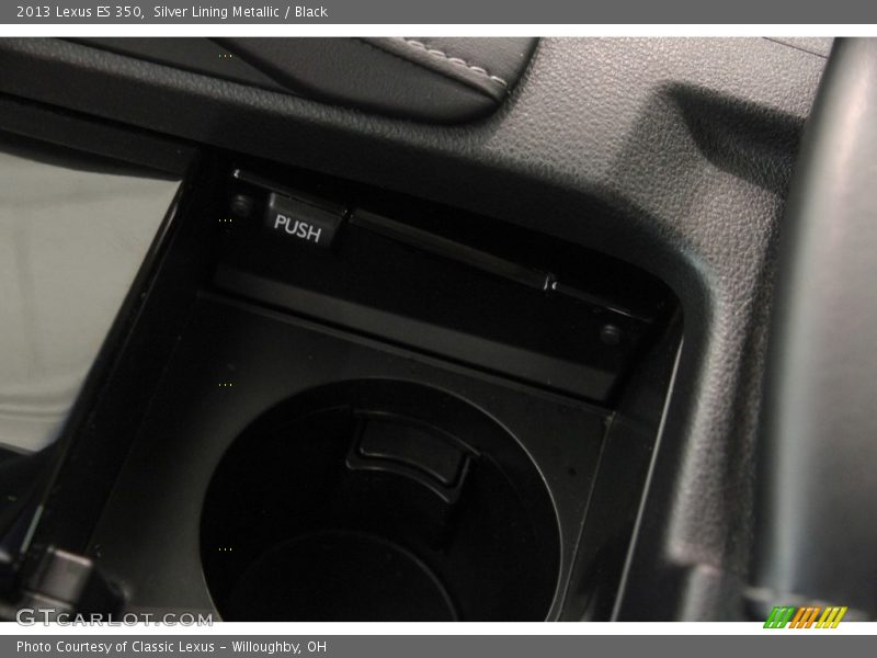 Silver Lining Metallic / Black 2013 Lexus ES 350