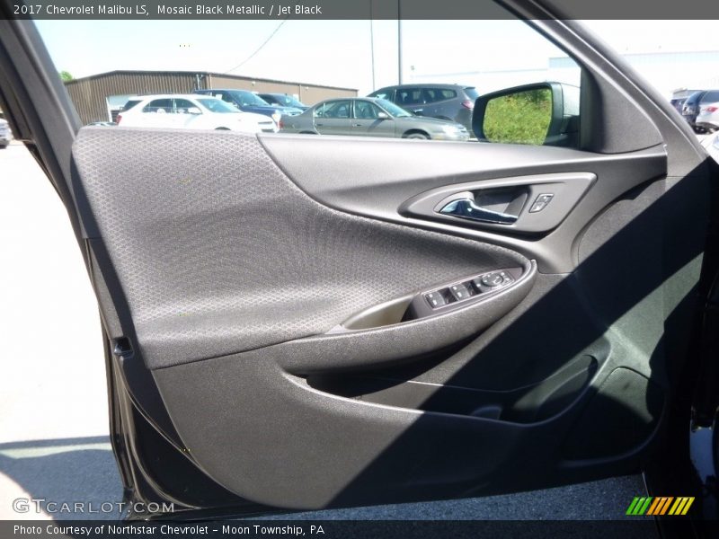 Mosaic Black Metallic / Jet Black 2017 Chevrolet Malibu LS
