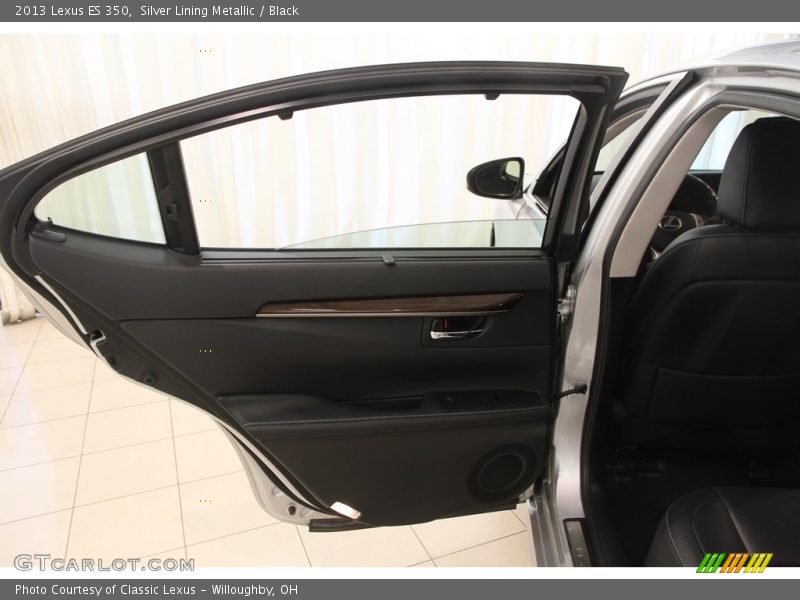 Silver Lining Metallic / Black 2013 Lexus ES 350