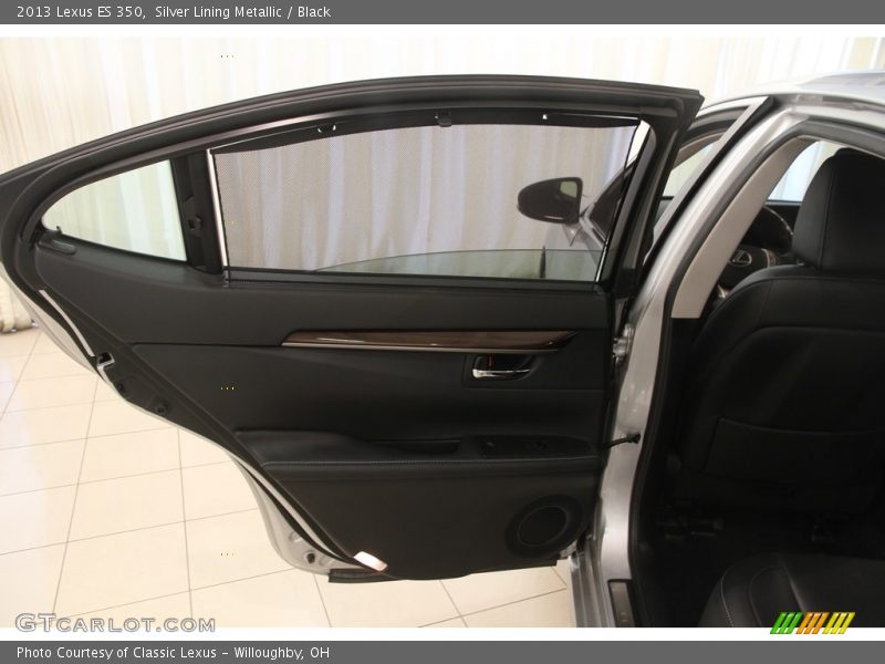 Silver Lining Metallic / Black 2013 Lexus ES 350