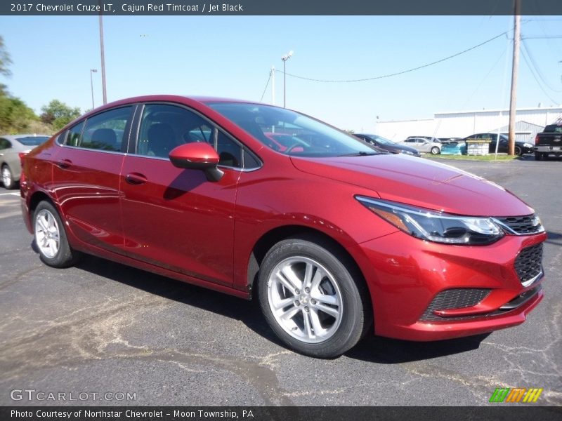 Cajun Red Tintcoat / Jet Black 2017 Chevrolet Cruze LT