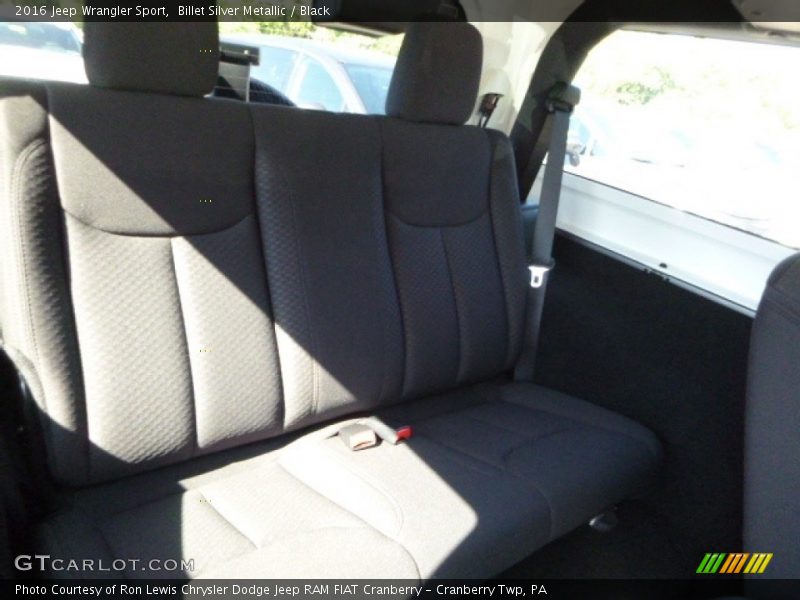 Billet Silver Metallic / Black 2016 Jeep Wrangler Sport