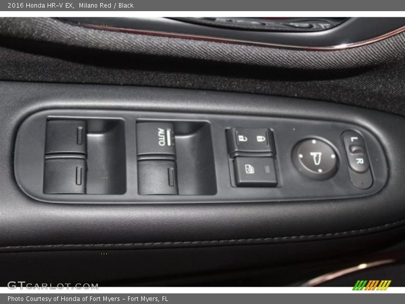 Milano Red / Black 2016 Honda HR-V EX