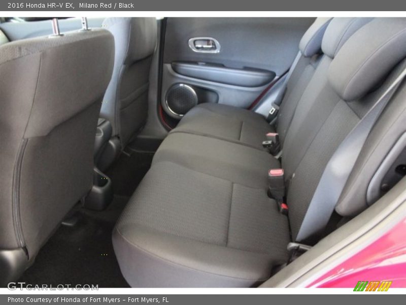 Milano Red / Black 2016 Honda HR-V EX