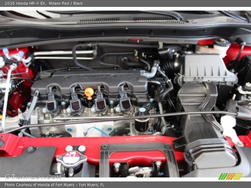 Milano Red / Black 2016 Honda HR-V EX