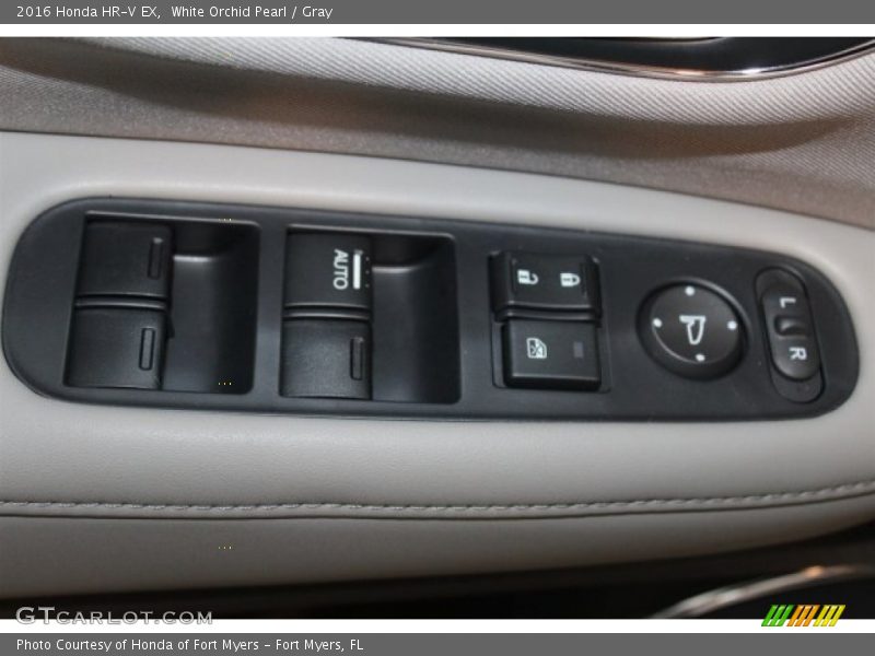 White Orchid Pearl / Gray 2016 Honda HR-V EX