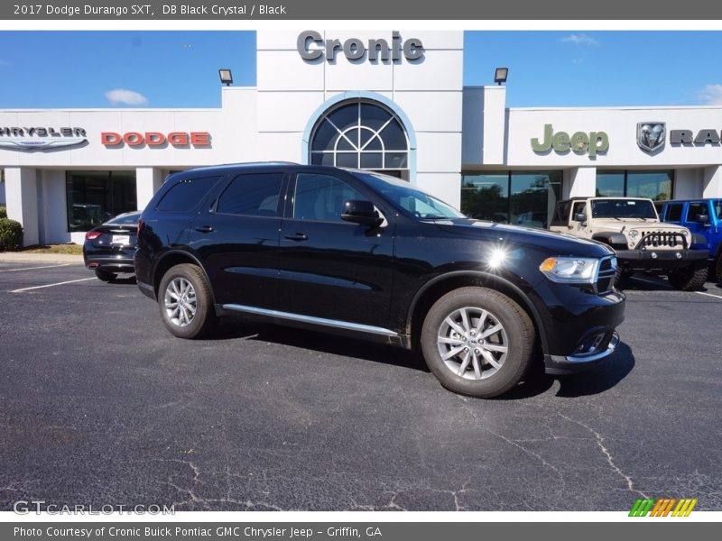 DB Black Crystal / Black 2017 Dodge Durango SXT