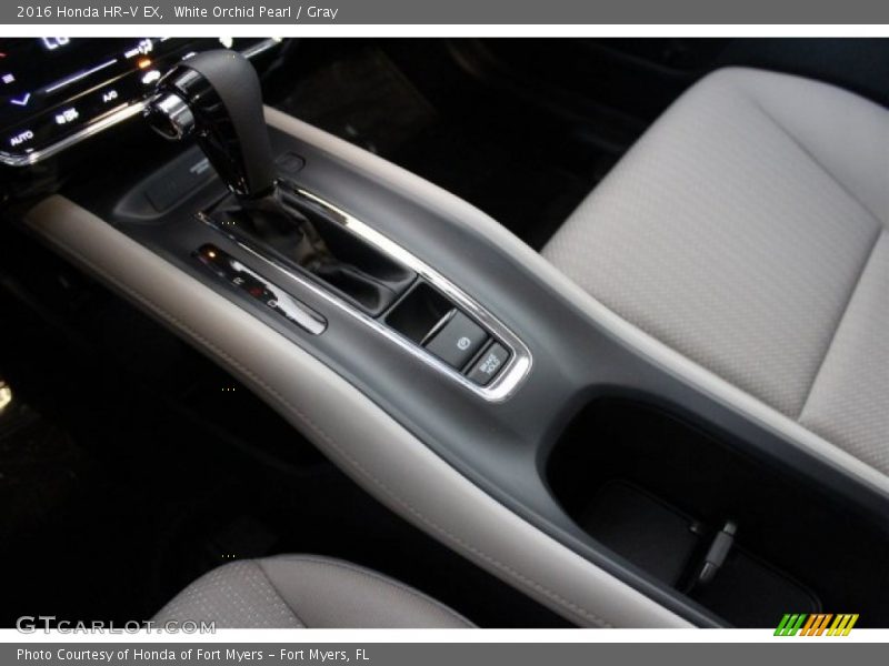 White Orchid Pearl / Gray 2016 Honda HR-V EX