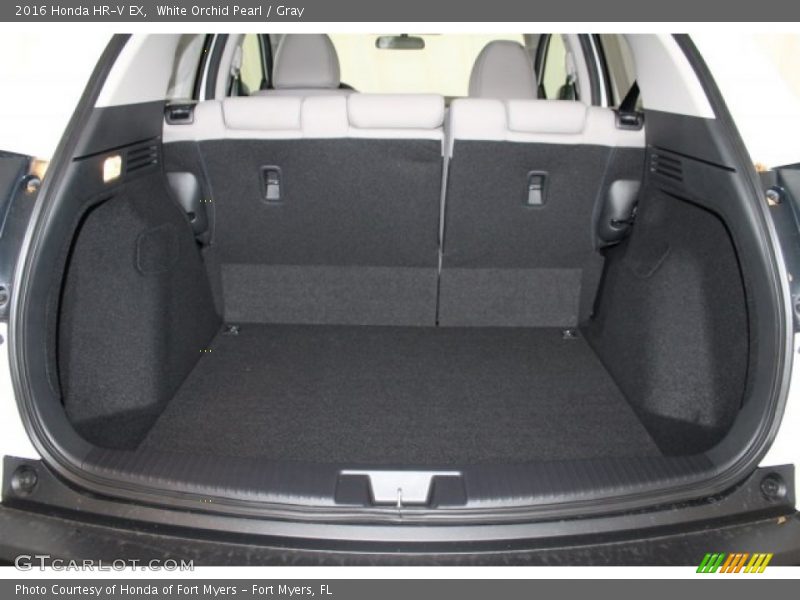 White Orchid Pearl / Gray 2016 Honda HR-V EX