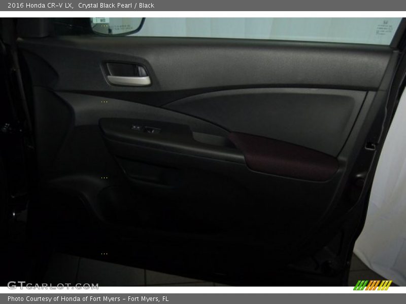 Crystal Black Pearl / Black 2016 Honda CR-V LX