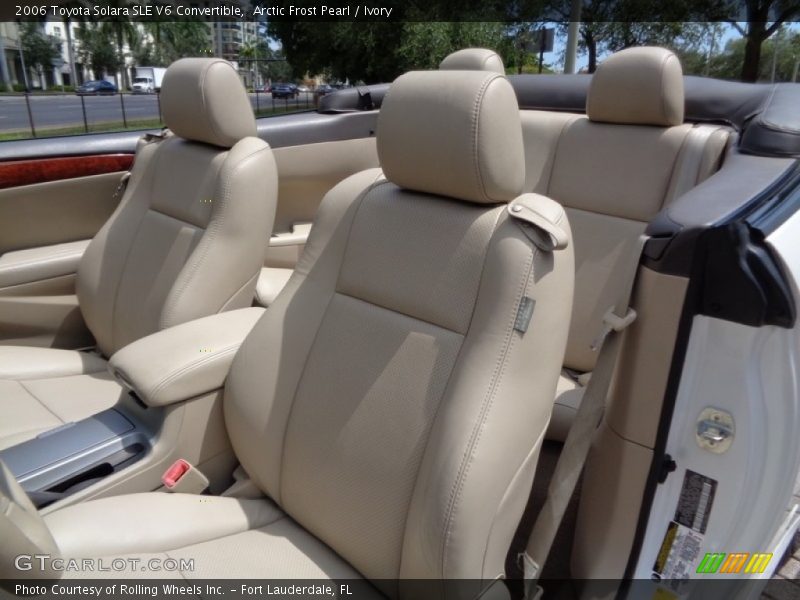 Arctic Frost Pearl / Ivory 2006 Toyota Solara SLE V6 Convertible