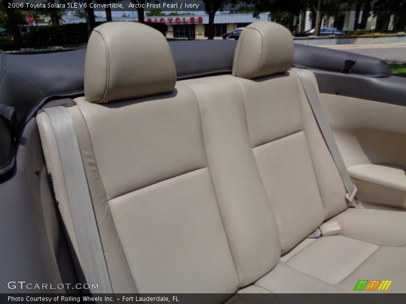Arctic Frost Pearl / Ivory 2006 Toyota Solara SLE V6 Convertible