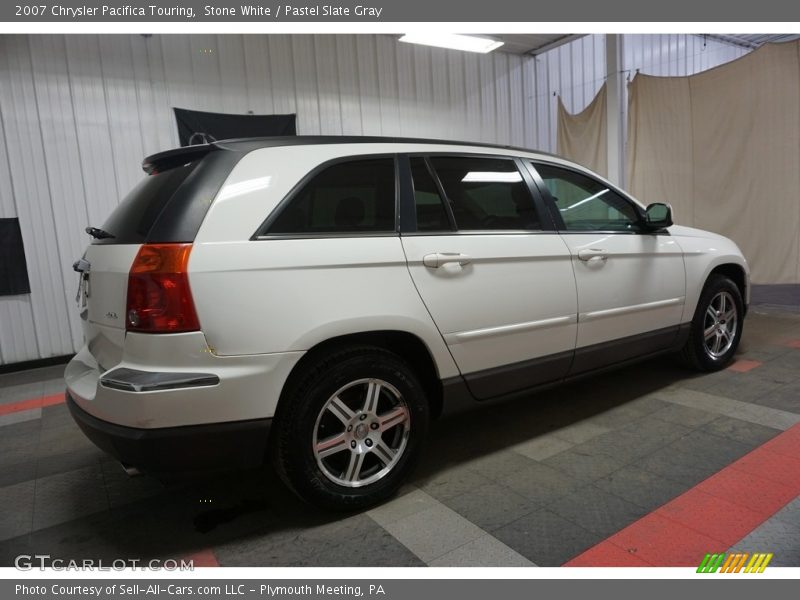 Stone White / Pastel Slate Gray 2007 Chrysler Pacifica Touring