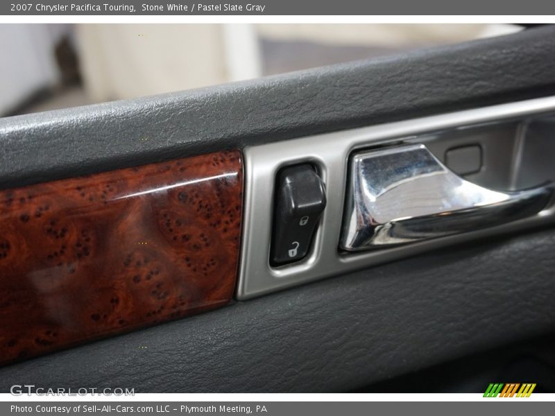 Stone White / Pastel Slate Gray 2007 Chrysler Pacifica Touring