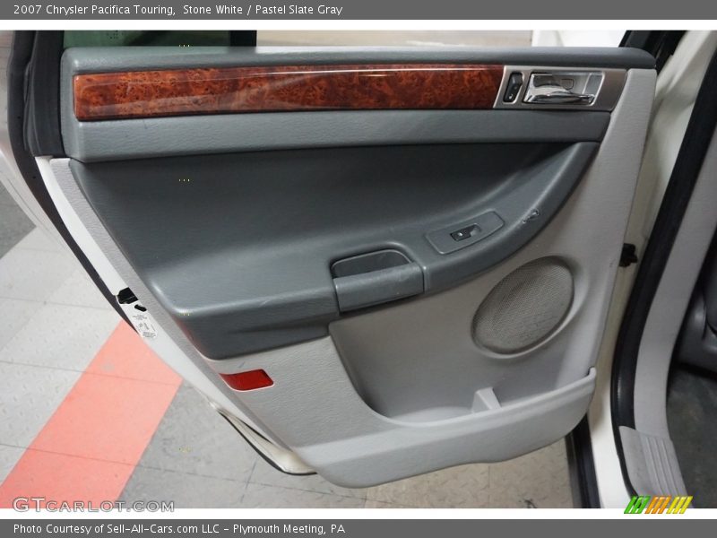 Stone White / Pastel Slate Gray 2007 Chrysler Pacifica Touring