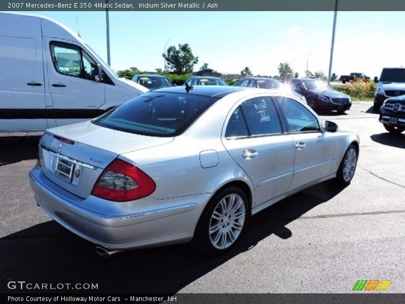 Iridium Silver Metallic / Ash 2007 Mercedes-Benz E 350 4Matic Sedan