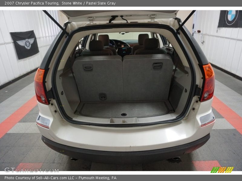 Stone White / Pastel Slate Gray 2007 Chrysler Pacifica Touring