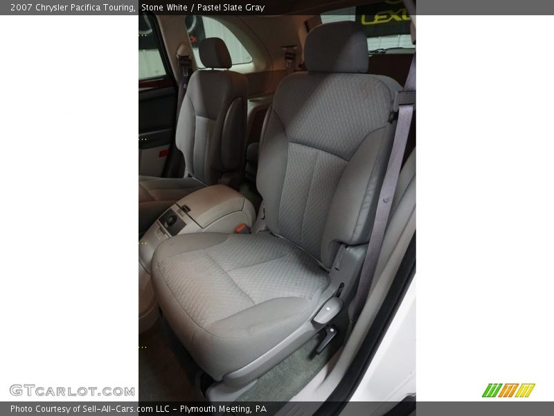 Stone White / Pastel Slate Gray 2007 Chrysler Pacifica Touring