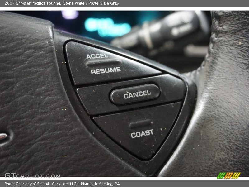 Stone White / Pastel Slate Gray 2007 Chrysler Pacifica Touring