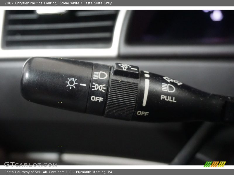 Stone White / Pastel Slate Gray 2007 Chrysler Pacifica Touring