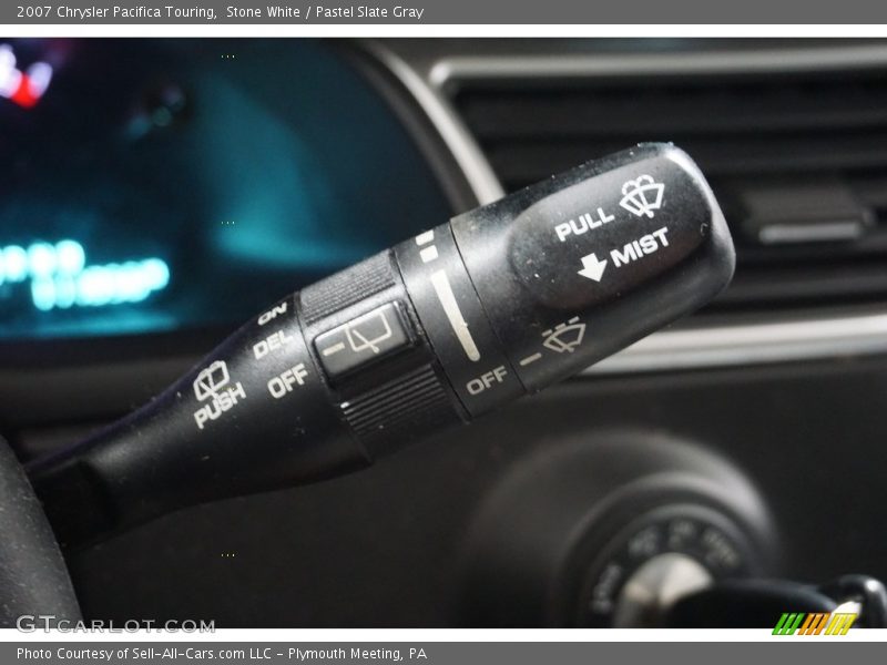 Stone White / Pastel Slate Gray 2007 Chrysler Pacifica Touring