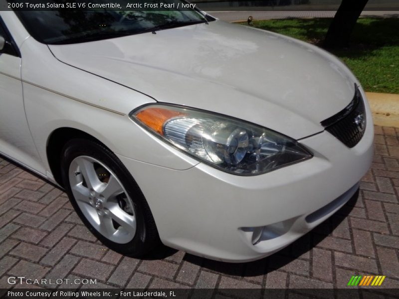 Arctic Frost Pearl / Ivory 2006 Toyota Solara SLE V6 Convertible