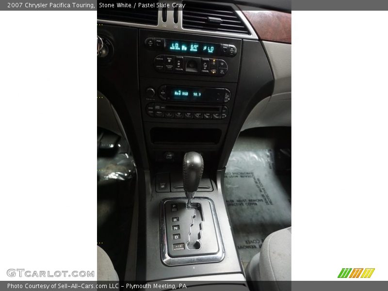 Stone White / Pastel Slate Gray 2007 Chrysler Pacifica Touring
