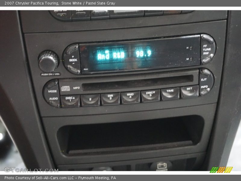 Stone White / Pastel Slate Gray 2007 Chrysler Pacifica Touring