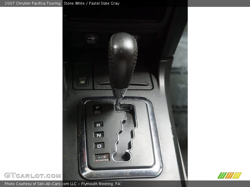 Stone White / Pastel Slate Gray 2007 Chrysler Pacifica Touring