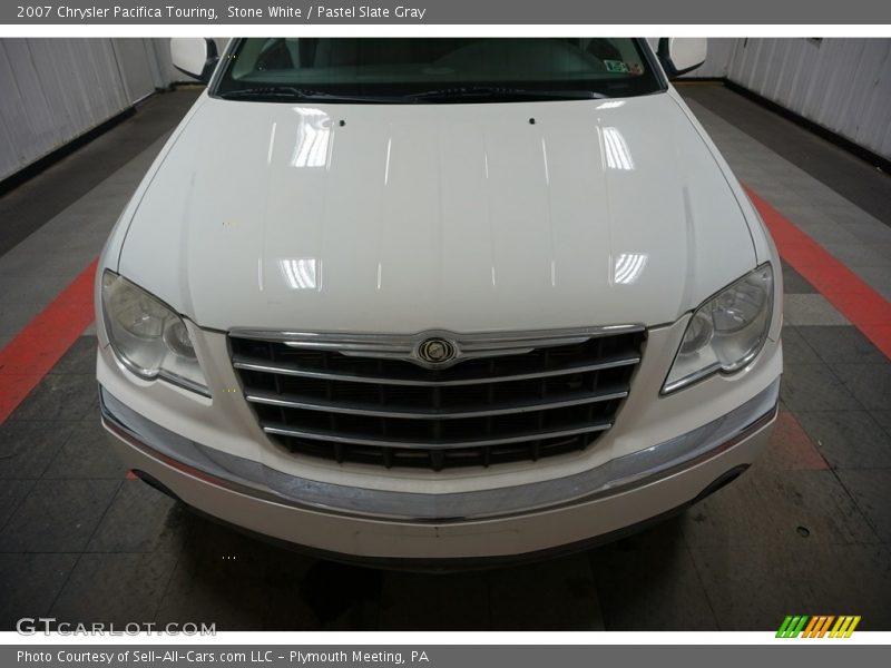 Stone White / Pastel Slate Gray 2007 Chrysler Pacifica Touring