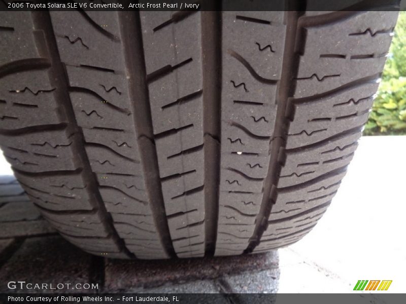 Arctic Frost Pearl / Ivory 2006 Toyota Solara SLE V6 Convertible