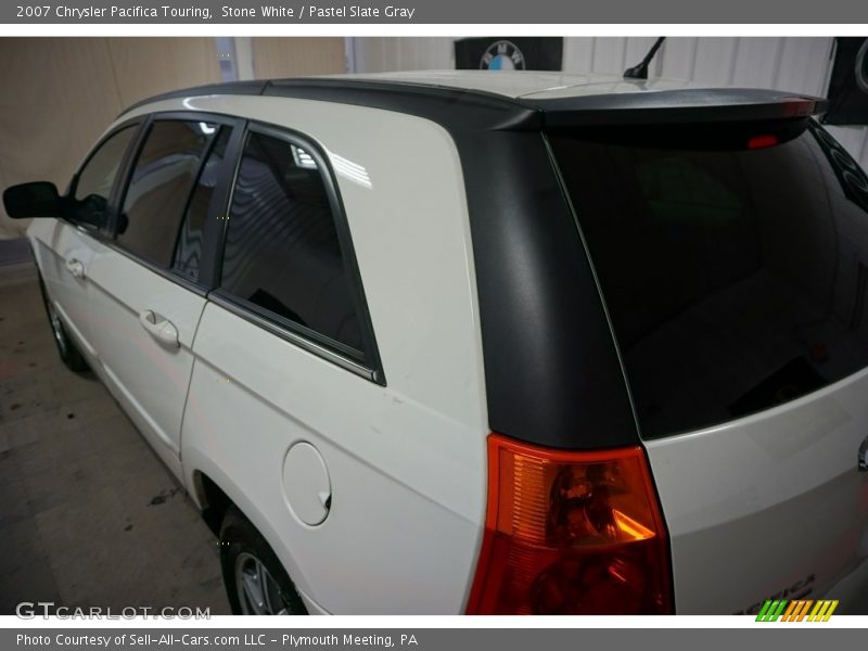 Stone White / Pastel Slate Gray 2007 Chrysler Pacifica Touring