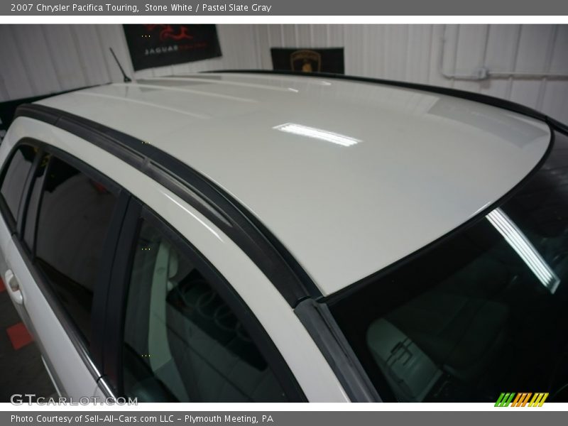 Stone White / Pastel Slate Gray 2007 Chrysler Pacifica Touring
