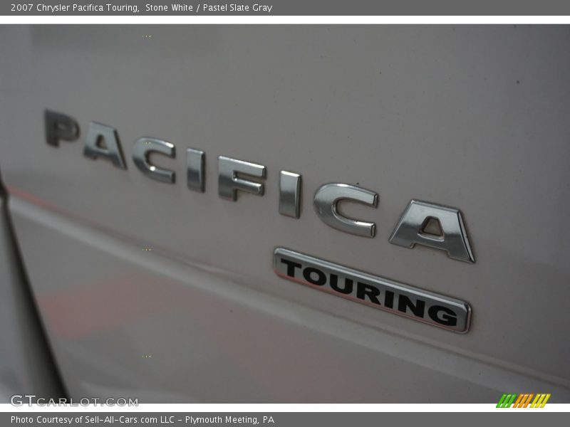 Stone White / Pastel Slate Gray 2007 Chrysler Pacifica Touring