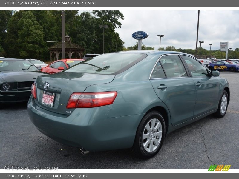 Aloe Green Metallic / Ash 2008 Toyota Camry XLE