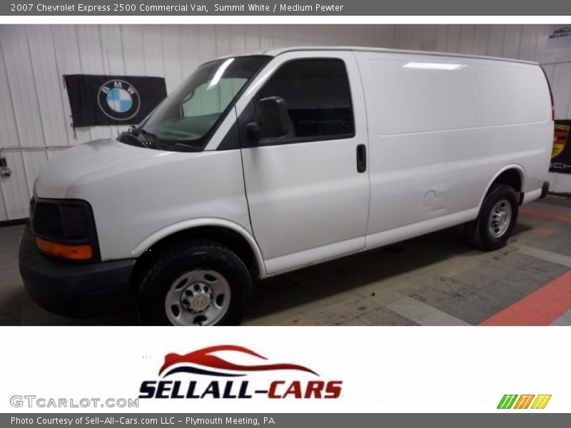 Summit White / Medium Pewter 2007 Chevrolet Express 2500 Commercial Van