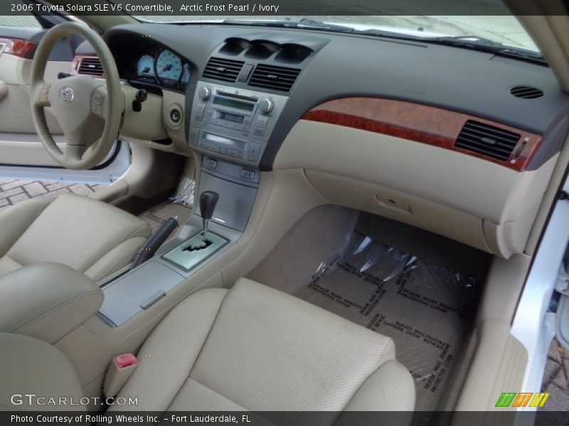 Arctic Frost Pearl / Ivory 2006 Toyota Solara SLE V6 Convertible