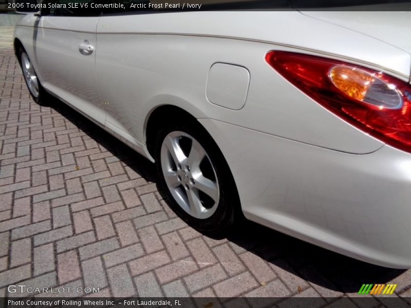 Arctic Frost Pearl / Ivory 2006 Toyota Solara SLE V6 Convertible