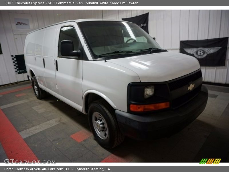 Summit White / Medium Pewter 2007 Chevrolet Express 2500 Commercial Van