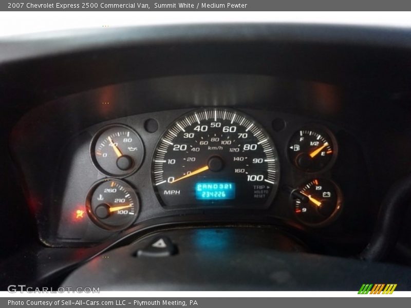 Summit White / Medium Pewter 2007 Chevrolet Express 2500 Commercial Van