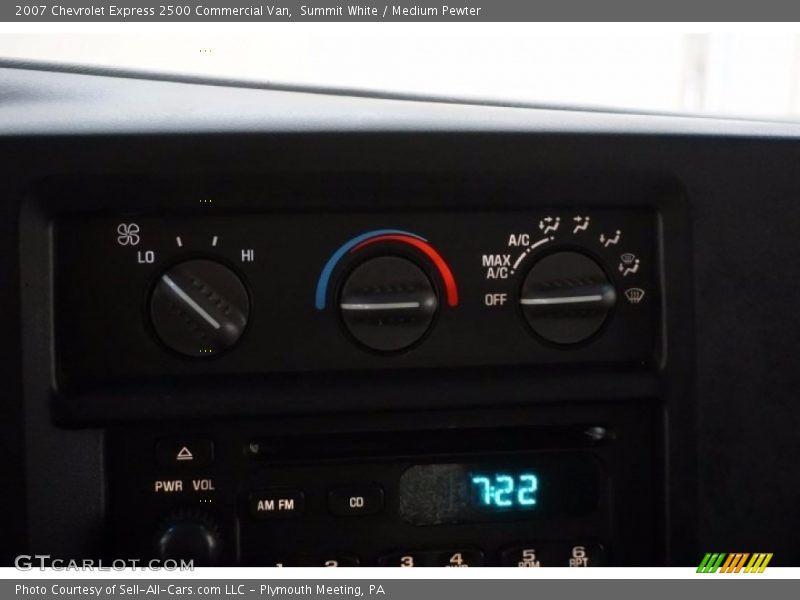 Summit White / Medium Pewter 2007 Chevrolet Express 2500 Commercial Van