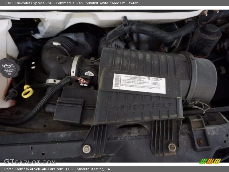 Summit White / Medium Pewter 2007 Chevrolet Express 2500 Commercial Van
