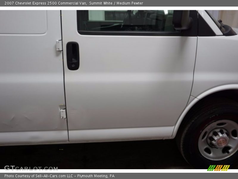 Summit White / Medium Pewter 2007 Chevrolet Express 2500 Commercial Van