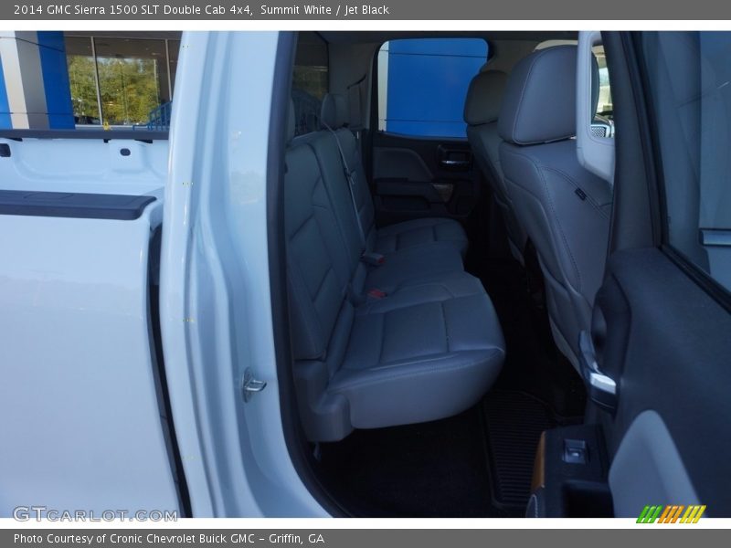 Summit White / Jet Black 2014 GMC Sierra 1500 SLT Double Cab 4x4