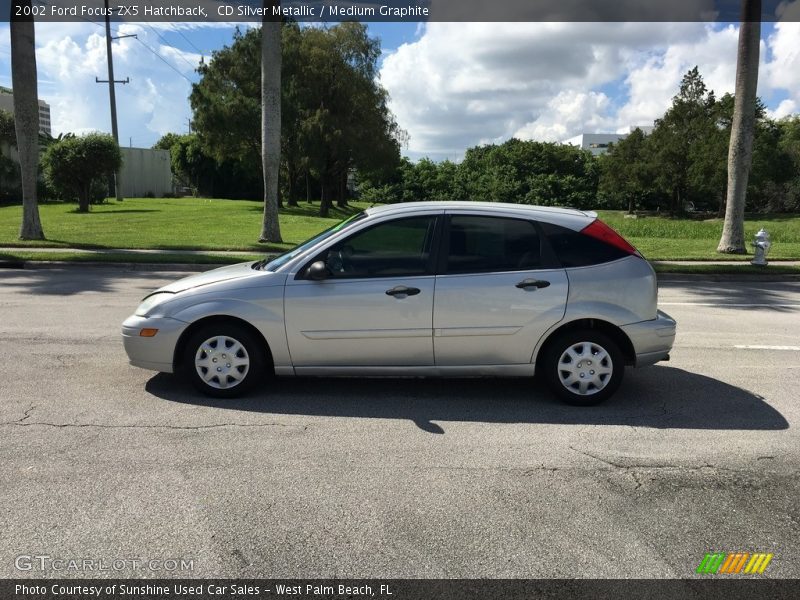 CD Silver Metallic / Medium Graphite 2002 Ford Focus ZX5 Hatchback