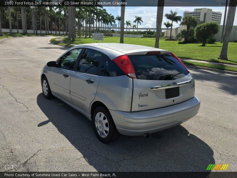 CD Silver Metallic / Medium Graphite 2002 Ford Focus ZX5 Hatchback
