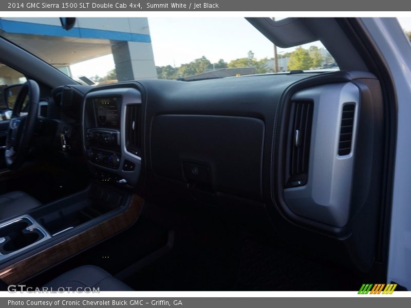 Summit White / Jet Black 2014 GMC Sierra 1500 SLT Double Cab 4x4