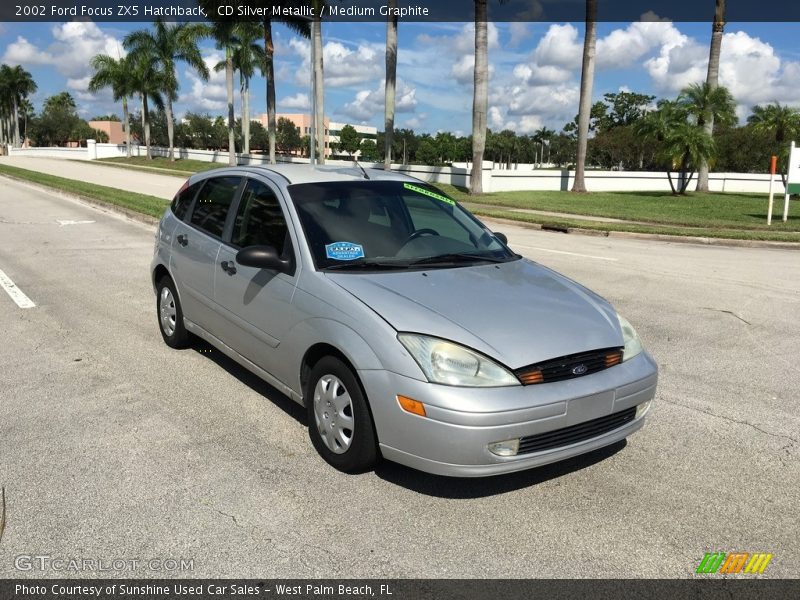 CD Silver Metallic / Medium Graphite 2002 Ford Focus ZX5 Hatchback