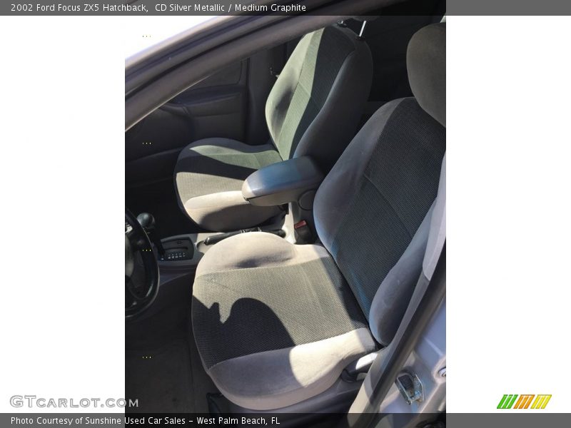 CD Silver Metallic / Medium Graphite 2002 Ford Focus ZX5 Hatchback